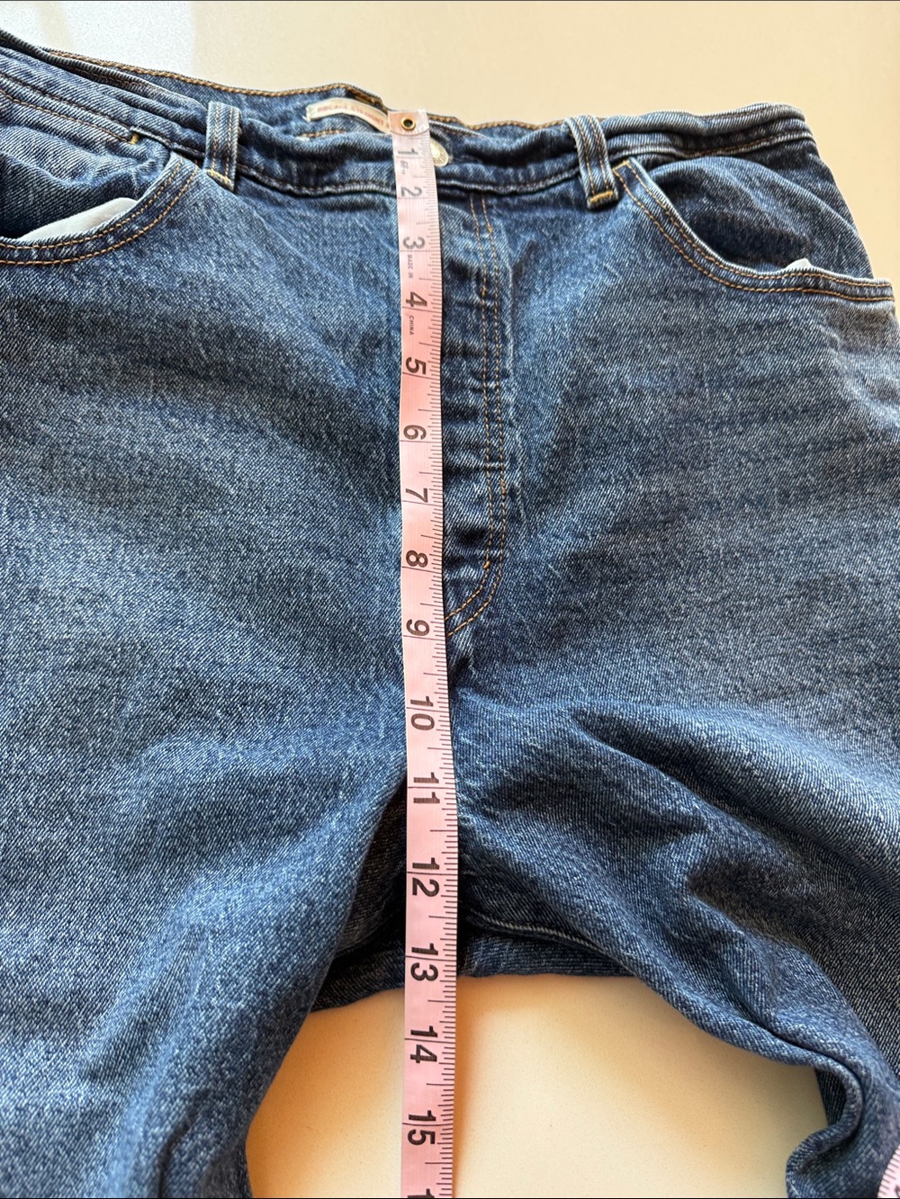 Levi's Ribcage High-Rise Cropped Straight Ankle Tailored Jeans, Trouser, Size 31 - Picture 12 of 13